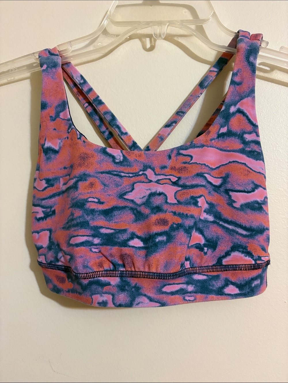 Lululemon Energy Bra Chroma Clash Multi